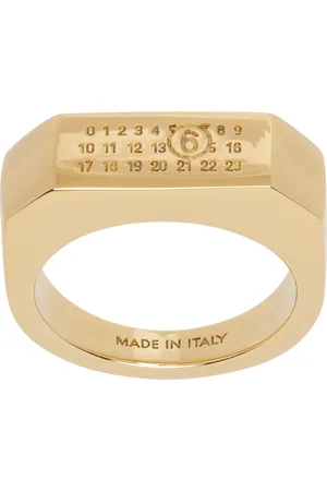 Maison Margiela Gold Numeric Ring