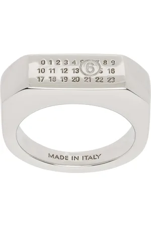 Maison Margiela Silver Numeric Ring