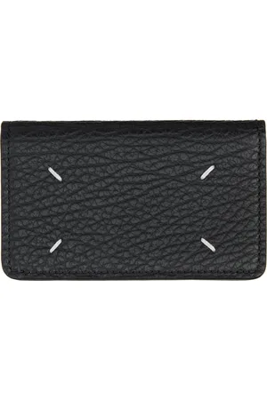 Maison Margiela Black Four Stitches Card Holder