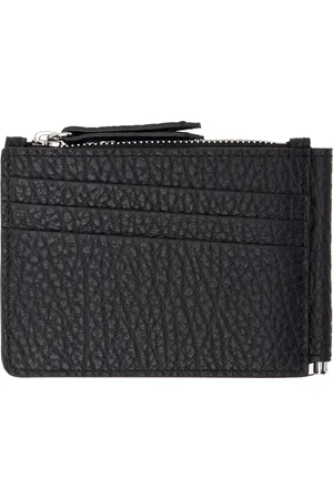 Maison Margiela Black Four Stitches Wallet