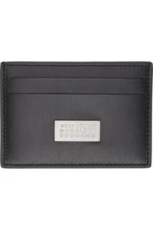 Maison Margiela Black Leather Card Holder
