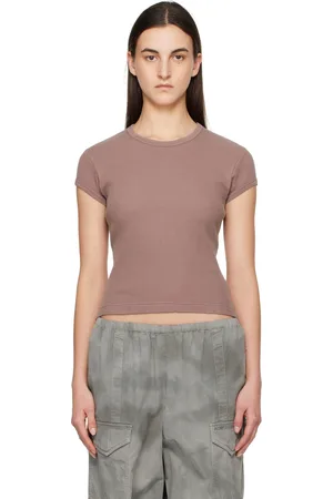 Acne Studios Purple Waffle Knit T-shirt