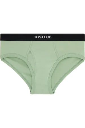 Tom Ford Green Cotton Briefs