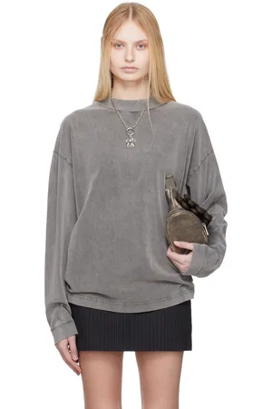 Acne Studios Gray Relaxed Fit T-shirt