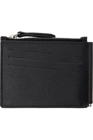 Maison Margiela Black Money Clip Wallet
