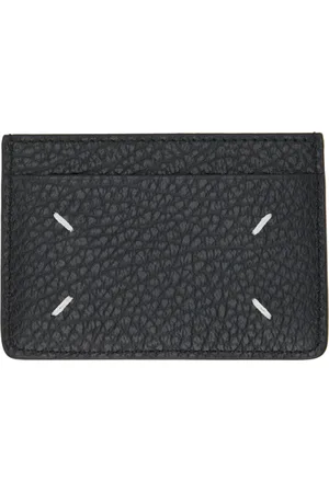 Maison Margiela Black Four Stitches Card Holder
