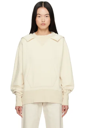 Maison Margiela Off-White Stamp Logo Hoodie