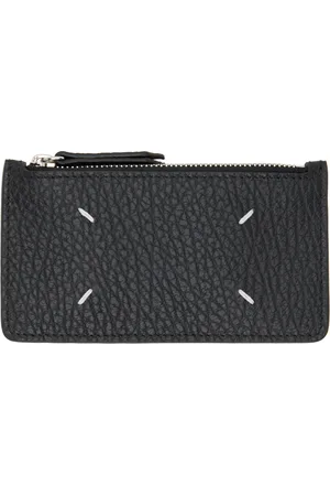 Maison Margiela Black Four Stitches Card Holder