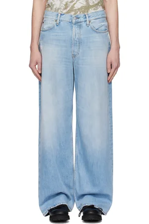 Acne Studios Blue Baggy Fit 1981M Jeans