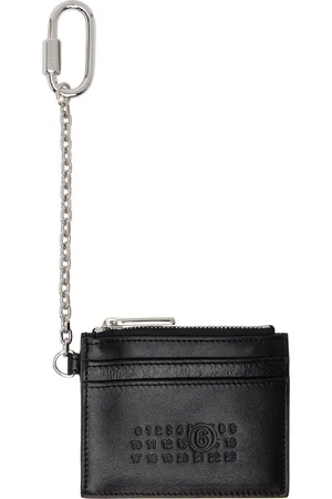 Maison Margiela Black Leather Card Holder