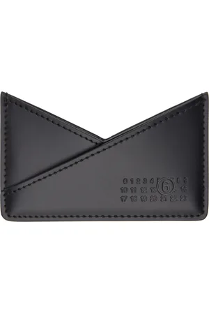 Maison Margiela Black Triangle 6 Card Holder
