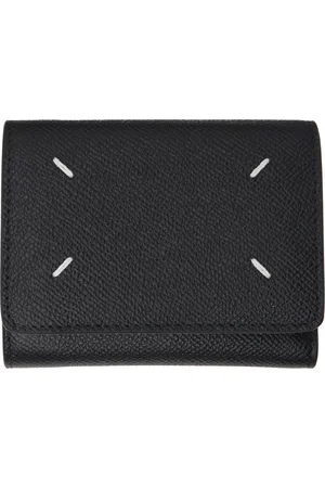 Maison Margiela Black Four Stitches Wallet