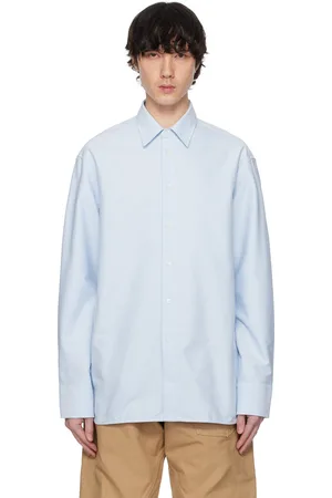 J.W.Anderson Blue Classic Fit Oxford Shirt