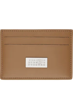 Maison Margiela Tan Leather Card Holder