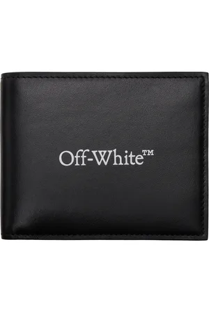 OFF-WHITE Black Bookish Bifold Wallet