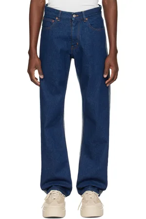 Maison Margiela Navy Five Pocket Jeans