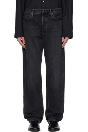 Acne Studios Black Loose-Fit 1999M Jeans