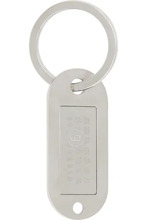 Maison Margiela Silver Key Keychain