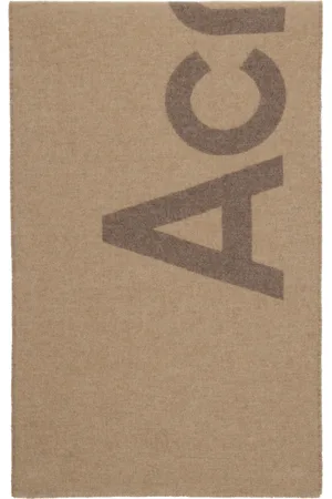 Acne Studios Brown Toronty Scarf