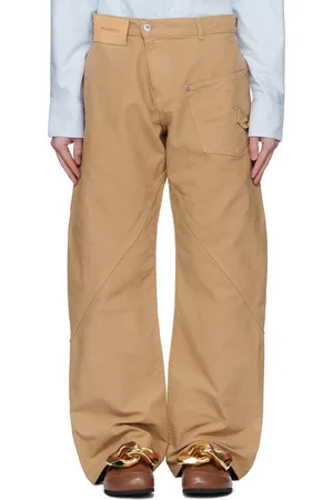 J.W.Anderson Brown Twisted Workwear Trousers