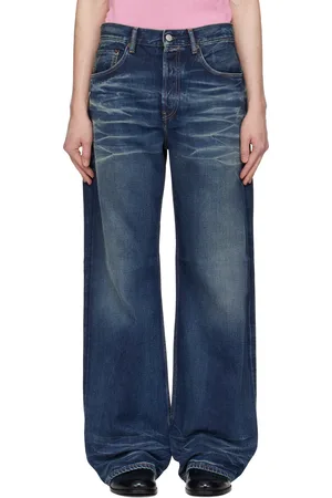 Acne Studios Blue Loose Fit 2021M Jeans