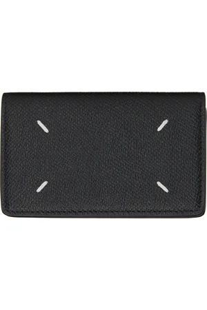 Maison Margiela Black Leather Card Holder