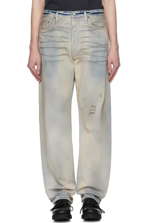 Acne Studios Blue Loose-Fit 1999M Jeans