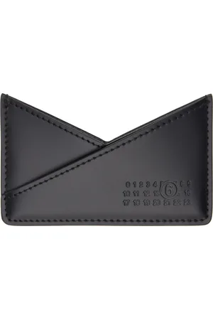 Maison Margiela Black Triangle 6 Card Holder