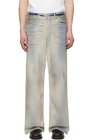Acne Studios Blue Baggy Fit 1981M Jeans