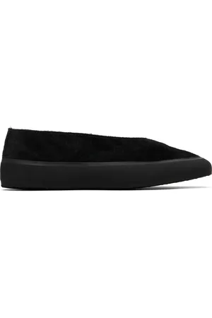 Le Monde Beryl Apres Sci Suede Shearling Loafers