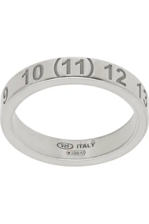 Maison Margiela Silver Number Reference Ring