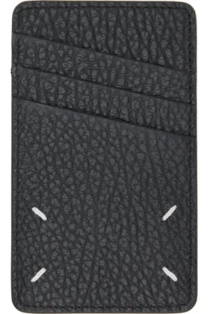 Maison Margiela Black Four Stitches Card Holder