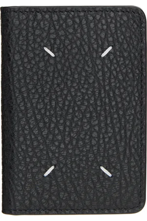 Maison Margiela Black Four Stitches Card Holder