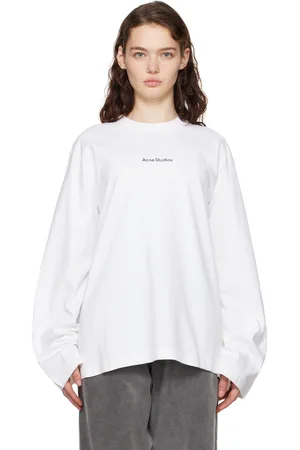 Acne Studios White Stamp Logo T-shirt