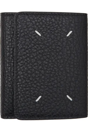 Maison Margiela Black Four Stitches Wallet