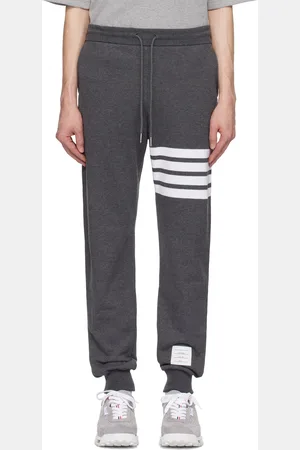 Thom Browne Gray Classic Loopback 4-Bar Sweatpants