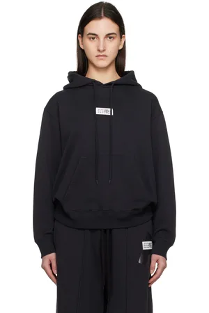 Maison Margiela Black Logo Hoodie