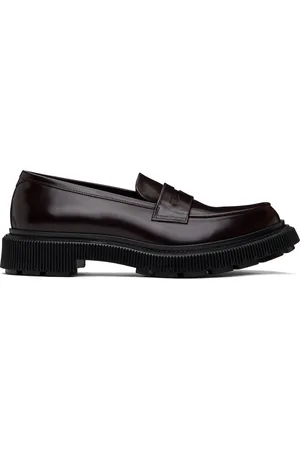 ADIEU PARIS Burgundy Type 159 Loafers