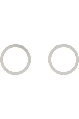 Maison Margiela Silver Numerical Earrings