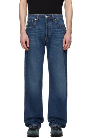 Lanvin Blue Straight-Leg Jeans