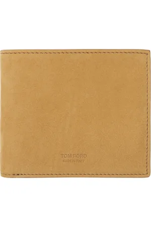 Tom Ford Tan Nubuck Bifold Wallet