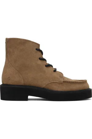 RAG&BONE Khaki Tucker Suede Boots
