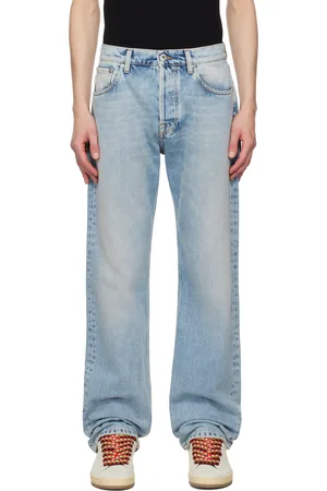 Lanvin Blue Straight-Leg Jeans