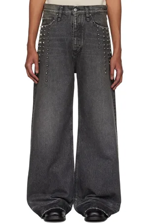 Hope SSENSE Exclusive Gray Skid Stud Jeans