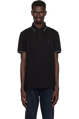 HUGO BOSS Black Slim-Fit Polo