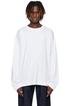 DRIES VAN NOTEN White Long Sleeve T-shirt