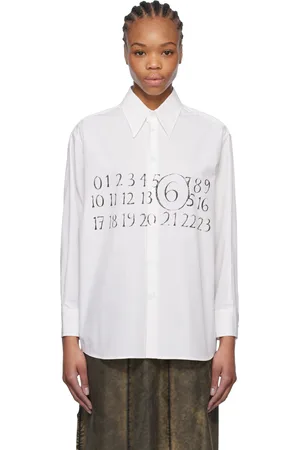 Maison Margiela White Cotton Poplin Shirt