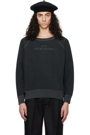 Maison Margiela Gray Cotton Sweatshirt