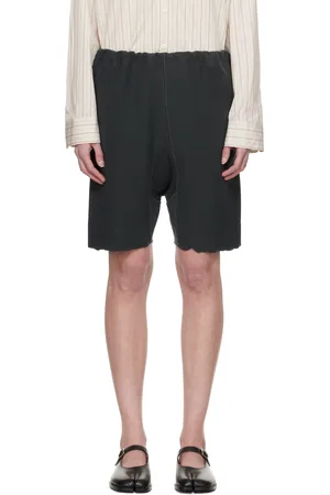 Maison Margiela Black Drawstring Shorts