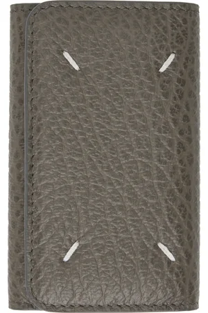 Maison Margiela Gray Four Stitches Key Holder